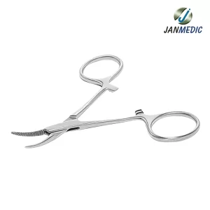 PINZA MICRO MOSQUITO CURVA 10CM